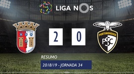 Liga NOS: Sp. Braga 2 - 0 Portimonense (2018-2019)