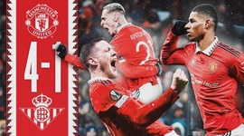 Liga Europa: Man Utd 4 - 1 Bétis (2022-2023)