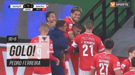 Taça de Portugal Generali Tranquilidade: Sporting vs Santa Clara, Golo 1-1 Pedro Ferreira (2024-2025)