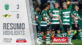 Liga Portugal Betclic: Sporting 3 - 0 Moreirense (2023-2024)