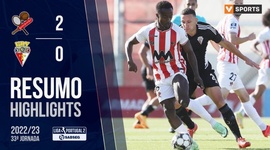 Liga Portugal 2 SABSEG: Leixões 2 - 0 Vilafranquense (2022-2023)