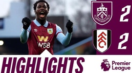 Premier League: Burnley 2 - 2 Fulham (2023-2024)