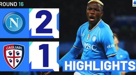 Serie A: Napoli 2 - 1 Cagliari (2023-2024)