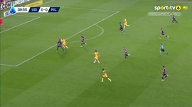 Serie A: Udinese vs Milan, Golo 0-1 C. Pulisic (2025-2026)