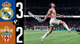 La Liga: Real Madrid 3 - 2 Almería (2023-2024)