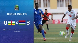 Campeonato Africano Sub-20: Rep. Centro-Africana 0 - 3 Gâmbia (2021)