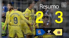 La Liga: Real Sociedad 2 - 3 Villarreal (2025-2026)