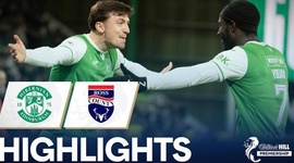Premiership: Hibernian 3 - 1 Ross County (2024-2025)