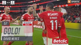 Liga Portugal Betclic: Benfica vs Portimonense, Golo 2-0 David Neres (2023-2024)