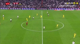 Super Ligi: Besiktas vs Fenerbahce, Golo 1-0 E. Touré (2025-2026)