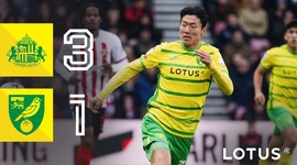 Championship: Sunderland 3 - 1 Norwich (2023-2024)