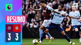 Premier League: Aston Villa 3 - 3 Brentford (2023-2024)