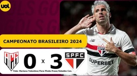 Brasileirão: Atlético-GO 0 - 3 São Paulo (2024)