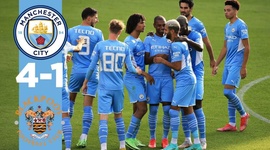 Amigáveis de clubes: Man City 4 - 1 Blackpool (2021-2022)
