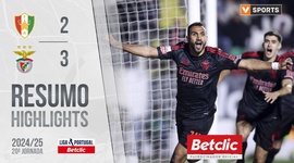 Liga Portugal Betclic: CF Estrela Amadora 2 - 3 Benfica (2024-2025)