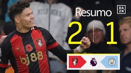 Premier League: AFC Bournemouth 2 - 1 Man City (2024-2025)