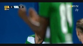 Liga Portugal Bwin: Vizela (1-1) Sporting, Golo Gonçalo Inácio, 20m (2022-2023)