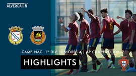 Juniores A S19 I Divisão: Alverca 1 - 0 Rio Ave (2021-2022)
