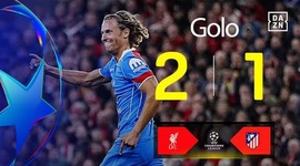 Liga Campeões: Liverpool vs Atlético Madrid, Golo 2-1 Llorente (2025-2026)