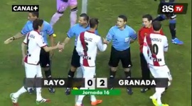 Liga BBVA: Rayo Vallecano 0 - 2 Granada CF (2013-2014)