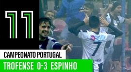 Campeonato de Portugal: Trofense 0 - 3 Sp. Espinho (2019-2020)