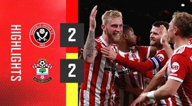 League Cup: Sheffield Utd 2 - 4 g.p Southampton (2021-2022)