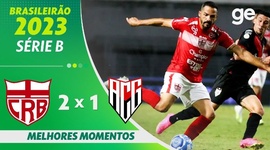 Série B: CRB 2 - 1 Atlético-GO (2023)