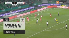 Taça de Portugal Generali Tranquilidade: Sporting vs Santa Clara, Jogada Gyokeres, 103' (2024-2025)