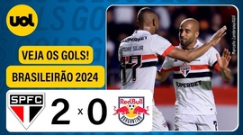 Brasileirão: São Paulo 2 - 0 RB Bragantino (2024)