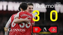 Premier League: Arsenal 3 - 0 Sunderland (2025-2026)