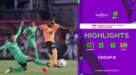 Campeonato Africano Feminino: Zâmbia 4 - 1 Togo (2022)