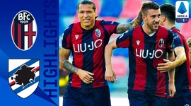 Serie A: Bologna 2 - 1 Sampdoria (2019-2020)