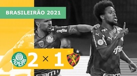 Brasileirão: Palmeiras 2 - 1 Sport (2021)