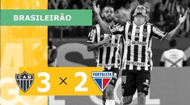 Brasileirão: Atlético-MG 3 - 2 Fortaleza (2022)