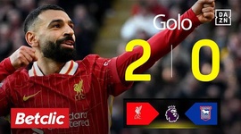 Premier League: Liverpool vs Ipswich Town, Golo 2-0 Salah (2024-2025)