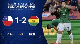 Qualificação Mundial América do Sul: Chile 1 - 2 Bolívia (2026)