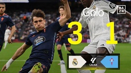 La Liga: Real Madrid vs Celta de Vigo, Golo 3-1 Galiano (2024-2025)