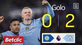 Premier League: Leicester vs Man City, Golo 0-2 Haaland (2024-2025)