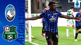 Serie A: Atalanta 4 - 1 Sassuolo (2019-2020)