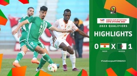 Qualificação CAN: Níger 0 - 1 Argélia (2023)
