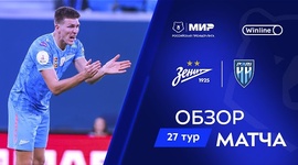 Premier Liga: Zenit 2 - 1 Nizhny Novgorod (2024-2025)