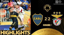 Mundial de Clubes: Boca Juniors 2 - 2 Benfica (2025)