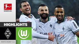 Bundesliga: Mönchengladbach 4 - 0 VfL Wolfsburg (2023-2024)