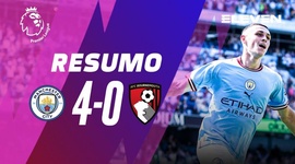 Premier League: Man City 4 - 0 AFC Bournemouth (2022-2023)