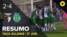 Allianz Cup: Portimonense 2 - 4 Sporting (2019-2020)