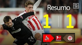Bundesliga: FC Koln 1 - 1 FC St. Pauli (2025-2026)