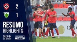 Liga Portugal 2 SABSEG: Oliveirense 2 - 1 Tondela (2023-2024)