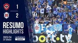 Liga Portugal 2 SABSEG: Oliveirense 1 - 2 Belenenses (2023-2024)