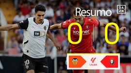La Liga: Valência 0 - 0 Osasuna (2024-2025)