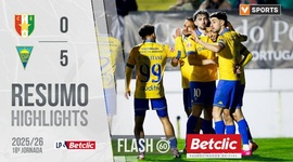Liga Portugal Betclic: CF Estrela Amadora 0 - 5 Estoril (2025-2026)